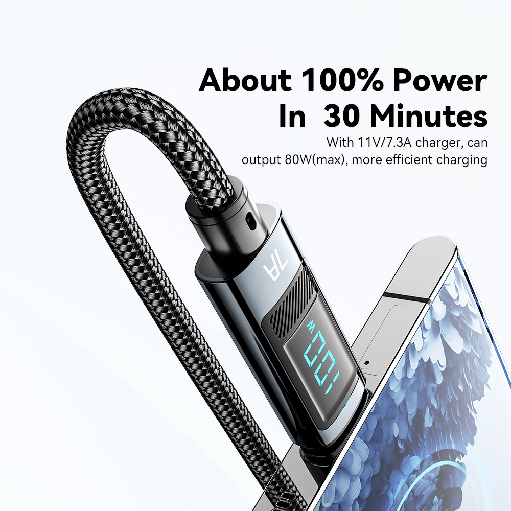 ESSAGER 100W USB-A to Type-C Charging Cable