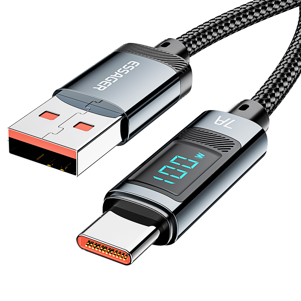 ESSAGER 100W USB-A to Type-C Charging Cable