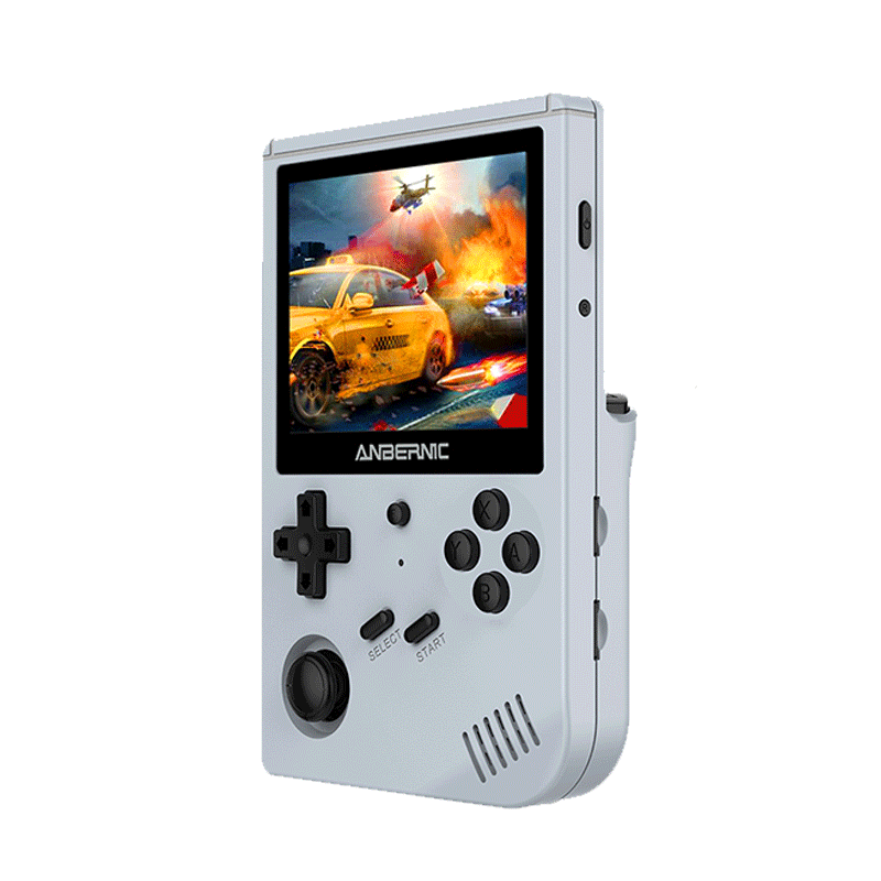 ANBERNIC RG351V 128GB Handheld Game Console Gray